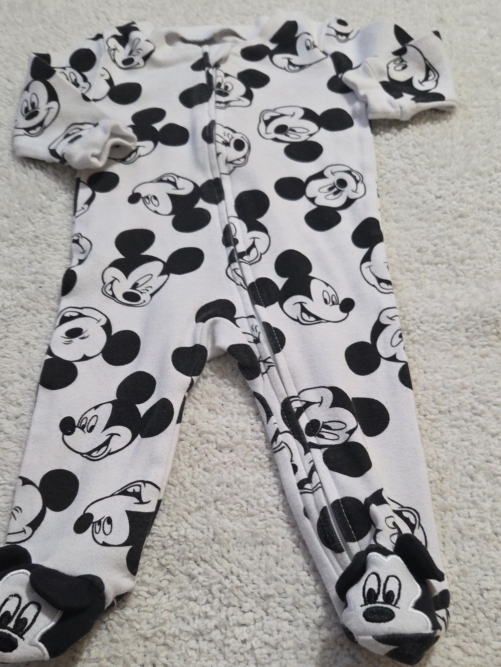 DISNEY BABY FOOTED MICKEY MOUSE ONE PIECE